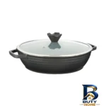 نمای بسته بندی تابه عروس کلاسیک با روکش گرانیت و درب شیشه ای برچسب و بسته بندی