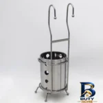 نمای بسته بندی جاقاشقی مدل بلوط طرح دایره کد YP-۱GHOLO-GERD-۳۳CM اصل برچسب و بسته بندی