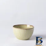 نمای جزئیات کاسه مادام کوکو مدل Kleby Natural بسته ۴ عددی با طراحی زیبا نمای نزدیک بافت مغزها
