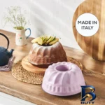 نمای کناری قالب کیک استیل کاراجا مدل Multicake سایز ۲۳CM عمق قاب و پروفایل