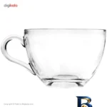 نمای جلو ست فنجان و نعلبکی پاشاباغچه مدل Bisik 97948 - بسته ۶ عددی طراحی و جزئیات کلیدی