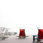 نمای بسته بندی سرویس چای خوری ۱۲ پارچه شش نفره مادام کوکو مدل Ravenna برچسب و بسته بندی