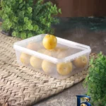 نمای بسته بندی ظرف نگهدارنده فریزری مدل کد 760cc مجموعه 50 عددی برچسب و بسته بندی