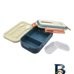 نمای بسته بندی ظرف غذا مدل GS-M-۱Box-۲۳۴۵۷۰ اصل برچسب و بسته بندی