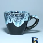 نمای بسته بندی فنجان سرام روا مدل قهوه خوری برچسب و بسته بندی