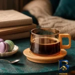 نمای بسته بندی سرویس چای خوری ۱۲ پارچه ۶ نفره شاهین مدل SHN-۱۲۳ اصل برچسب و بسته بندی