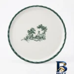 نمای بسته بندی سرویس چای خوری ۷ پارچه ۲ نفره سفالگری هادی مدل آنتیک برچسب و بسته بندی