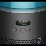 نمای کناری دستگاه تصفیه کننده هوا خانگی ۲مرحله ای دایسون مدل HushJet Compact HJ۱۰ اصل عمق قاب و پروفایل