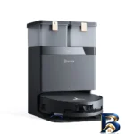 نمای کناری جارو رباتیک اکووکس مدل X۸ Pro Omni اصل عمق قاب و پروفایل