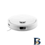 نمای کناری جارو رباتیک روبوراک مدل Qrevo MaxV Ultra با سیستم تخلیه و شارژ مجدد عمق قاب و پروفایل