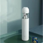 نمای کناری جارو شارژی دستی شیائومی مدل SSXCQ۰۱XY با باتری لیتیوم-یونی ۲۰۰۰ میلی آمپر ساعت، توان ۱۲۰ وات، مکش ۱۳۰۰۰ پاسکال، فی