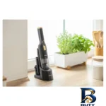 نمای کناری جارو شارژی دستی سنکور مدل SVC۳۰۸BK اصل عمق قاب و پروفایل