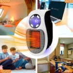 نمای بسته بندی فن هیتر مدل Mini کد ۲۲۳۹ اصل برچسب و بسته بندی