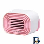 نمای بسته بندی بخاری برقی روزینکس مدل HEATER DESK برچسب و بسته بندی