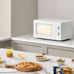 نمای بسته بندی مایکروویو ۲۰ لیتر شیائومی مدل MWB۰۱۰-۲A اصل برچسب و بسته بندی