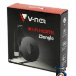 نمای بسته بندی HDMI دانگل وی نت مدل P۹۸ اصل برچسب و بسته بندی