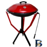 نمای کناری باربیکیو پارمیس مدل BBQ 712 با طراحی زیبا پروفایل و ساختار