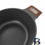 نمای جزئیات سرویس قابلمه و تابه گرانیتی ۱۵ پارچه دونار مدل Novara پرداخت و جزئیات مواد