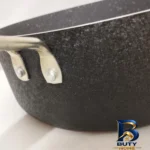 نمای جزئیات سرویس تابه ۳ پارچه آوا مدل فرجام کد TIK 3 پرداخت و جزئیات مواد