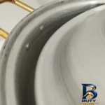 نمای جزئیات سرویس تابه ۸ پارچه آلومین مدل SA-DT شفق پرداخت و جزئیات مواد