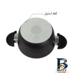 نمای جزئیات تابه عروس دلوین با روکش گرانیتی و در سوپاپ دار پرداخت و جزئیات مواد