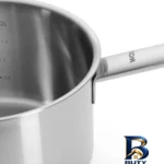 نمای بسته بندی سرویس قابلمه استیل ۷ پارچه وول مدل ST-SET۰۰۲ اصل مهر کیسه و مواد