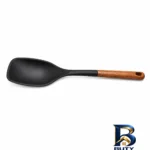 نمای جزئیات سرویس ملاقه و کفگیر سیلیکونی 7 پارچه مدل لاراهوم پرداخت و جزئیات مواد