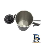 نمای جزئیات چای ساز ولگا مدل 152-M روی هم پرداخت و جزئیات مواد