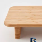 نمای جزئیات تخته گوشت ایکیا مدل پایه دار کد STOLTHER 810 پرداخت و جزئیات مواد