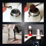 نمای جزئیات موکاپات بیالتی مدل VENUS STEEL 7254 با ظرفیت 4 کاپ پرداخت و جزئیات مواد