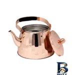 نمای جزئیات ست کتری و قوری نیکولو مدل دسته بالا گنجایش ۳ لیتر ۱ لیتر اصل پرداخت و جزئیات مواد