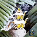 نمای جزئیات ست کتری و قوری میس بتی مدل LINDA RN۹۶۶۳ اصل پرداخت و جزئیات مواد