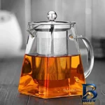 نمای جزئیات قوری مدل دمنوش ساز مربعی اصل پرداخت و جزئیات مواد