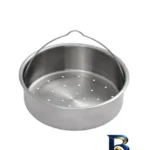 نمای جزئیات زودپز دوقلو پارس استیل با کف سه لایه و ظرفیت بالا پرداخت و جزئیات مواد