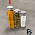 نمای جزئیات جا ادویه مکارتی مدل چارگوش کد 3 پرداخت و جزئیات مواد