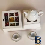 نمای جزئیات جعبه چای کیسه ای مدل جانان کد ۱۰۱۵ پرداخت و جزئیات مواد