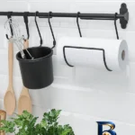 نمای جزئیات ارگانایزر ایکیا مدل HULTARP با طراحی کاربردی پرداخت و جزئیات مواد