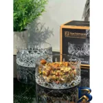 نمای جزئیات پیاله ناخمن مدل Noblesse بسته ۲ عددی پرداخت و جزئیات مواد