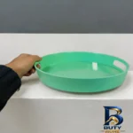 نمای جزئیات سینی دسته دار کد 918 سایز 34×34 سانتی متر پرداخت و جزئیات مواد
