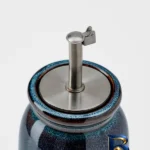 نمای جزئیات ظرف آبلیمو و روغن ایکیا مدل BRUGDHAJ پرداخت و جزئیات مواد