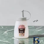 نمای جزئیات ظرف سس مبنا پلاستیک مدل ۱ کد A۱۰۰۱ اصل پرداخت و جزئیات مواد
