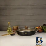 نمای جزئیات تابه دو دسته وون مدل بیسمارک با روکش گرانیتی پرداخت و جزئیات مواد