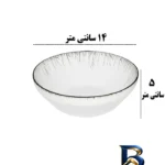 نمای بسته بندی پیاله نوا مدل dantella مجموعه ۳ عددی با طراحی زیبا مهر و پرداخت کیسه