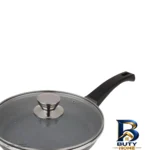 نمای جزئیات تابه گرانیت ام جی اس مدل تک دسته پرداخت و جزئیات مواد
