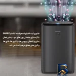 نمای جزئیات جارو رباتیک اکووکس مدل N۳۰ Pro Omni اصل حرکت و نصب پشتی