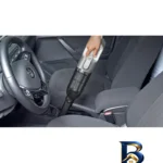 نمای جزئیات جارو شارژی عصایی بوش مدل BBH۳ALL۲۸ با باتری لیتیوم یونی ۲۸ ولت و سری های مختلف اصل حرکت و نصب پشتی