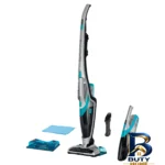 نمای جزئیات جارو شارژی سنکور مدل 0740L با طراحی عصایی حرکت و نصب پشتی