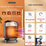 نمای جزئیات فن هیتر باکیفیت مدل Smart پرداخت و جزئیات مواد