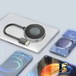 نمای جزئیات دانگل HDMI ارلدام مدل +ET-W۷ اصل پرداخت و جزئیات مواد