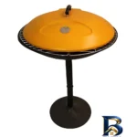 نمای جلو باربیکیو پارمیس مدل BBQ 712 با طراحی زیبا طراحی و جزئیات کلیدی